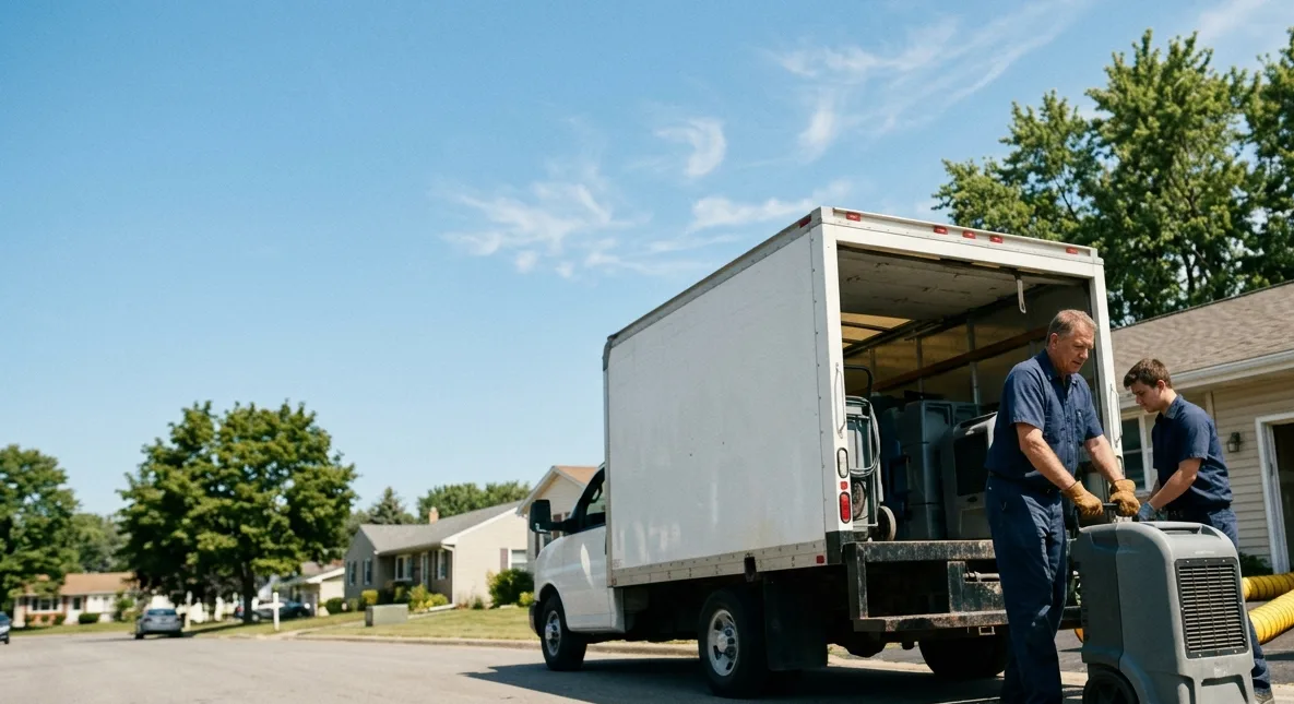 Water Damage Cleanup in Scottsburg, IN near me